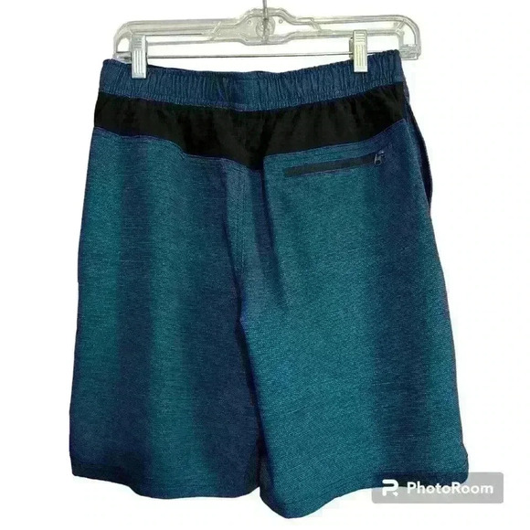 Speedo Blue and Black Swim Shorts. Men's Size Small - Picture 2 of 12